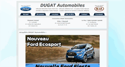 Desktop Screenshot of dugat.com